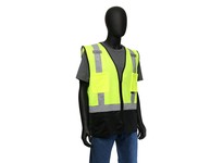 47211/2XL West Chester Hi-Vis Yellow/Black Surveyor's Vest | Class 2 Safety Gear