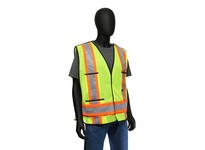 47213/XL West Chester Class 2 Two-Tone Hi-Vis Yellow Breakaway X-Back | YarinInd