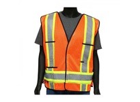 47214/L West Chester Class 2 Hi-Vis Orange Breakaway X-Back