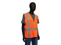 47218/2XL West Chester Class 2 Hi-Vis Orange Mesh Self Extinguishing | Safety Gear