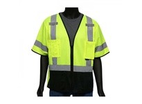 47304/XL West Chester Class 2 Hi-Vis Yellow Solid Black Bottom Zipper