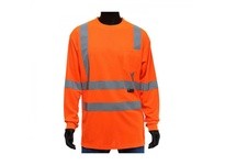 47409/XL West Chester Class 3 Hi-Vis Orange Long Sleeve T-Shirt | YarinInd