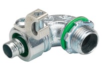 Bridgeport 475-SLTG 2" FE 90 Degree Liquid Tight Connector with Ground Lug | YarinInd