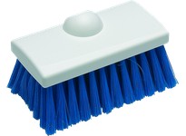 Vikan 4750 Washing Brush Waterfed 150 mm Soft/split Blue | YarinInd