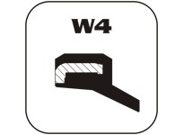 Harwal 48607/10W4 48 x 60 x 7/10W4 NBR WIPER