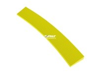 NoTrax 481FC015YL Rubber Ramp 481 Skymaster HD O-Curve Ramp 2" X 22.5 Degree Female Yellow