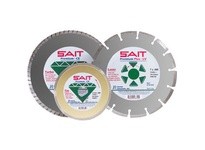 United Abrasives SAIT 48542 Segmented Rim Diamond Blade LU Premium + (Diameter 5" Thick Arbor .090" 5/8" Max RPM 12200)