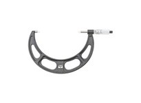 Starrett 486P-7 Blade Type Micrometer, Speeder Thimble, 6-7" Range | Precision Tools