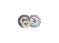 United Abrasives SAIT 48712 Serrated Rim Diamond Blade TURBO CC Premium + (Diameter 5" Thick Arbor .090" 7/8" Max RPM 12200)
