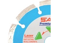 United Abrasives SAIT 48744 Segmented Rim Diamond Blade LU Premium+ | 7" Diameter
