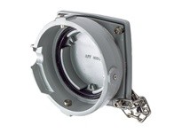 Meltric 49-6A925 CAP RECEPTACLE METAL GRAY SIZE C | YarinInd