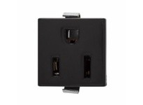 Cooper Eaton 49-81BK-BU Receptacle SnapIn 15A125V2P3W | Durable Electrical Solutions
