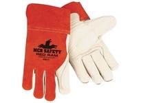 MCR 4921M Red Ram MIG/TIG Welder Grain Leather Palm Split Leather Back/Cuff