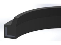 Dichtomatik AM45-20X30X5 49428142 WIPER NBR COVERED METAL D STYLE NITRILE 90 DURO WIPER METRIC