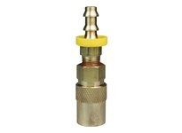 Dixon 4CMB6-B-E CM-Series Industrial Mold Unvalved Coupler Push-Loc Barb