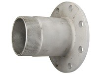 Dixon 4FAMTL One-Piece 125# Flange x Male NPT Adapter - Long