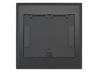 Hubbell Wiring 4GAFBCVRBK AFB CVR 4G FLUSH BLACK POWDER | YarinInd