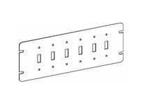 Orbit 4M6-TS 6-GANG SWITCH BOX COVER - TOGGLE