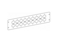 Orbit 4M9-DR 9-GANG SWITCH BOX COVER - DUPLEX