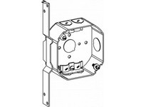 Orbit 4RB-NM-FB 4 OCT. STEEL NM BOX 1-1/2 + FB BRACKET