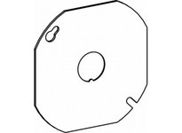 Orbit 4RBCK 4 OCT. BOX STEEL COVER FLAT 1/2 KO | Durable Industrial Supplies