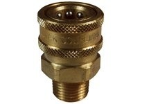 Dixon 4VM4-B-E V-Series Unvalved Male Coupler | High-Quality Industrial Supplies