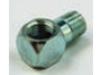 Lubesite 50-5 1/8in NPT(M) x 1/8in NPT(F) 90 Degree Adapter - Chrome Finish | YarinInd