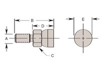 500162 THREADED INSERT-TOGGLE PAD