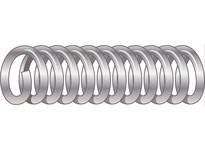 Harwal 5003.5 (316)SSS 500 x 3 x .5 (316) SS Spring