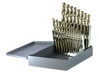 DRILLCO 500A21 21PC COBALT DRILL SET 1/16-3/8 BY 64ths | Premium Tools