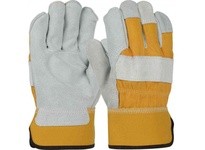 500Y/XXL Split Cowhide Leather Palm Premium Grade Safety Gloves | Durable Protection