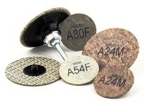 United Abrasives SAIT 50303 Cotton Fiber Finishing Discs A80F | Ultimate Finishing