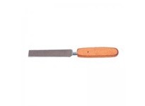 Hyde Tools 50400 Regular SQ PT Knife #4 Flat Wood Handle 3-7/8" x 3/4"