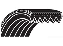 Bestorq 505K8 K-Section V-RIBBED BELT