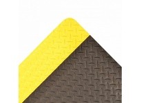 NoTrax 507F0003BL Anti-Fatigue / Anti Slip 3/4" Thick Rubber Black | Durable Mats