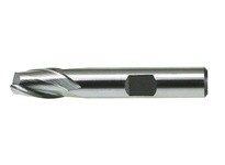 DRILLCO 50A126A 13/32x3/8" 2-Flute Finishing End Mills High Speed Steel Bright Regular Length Single End