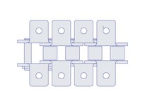 HKK RC050RK1EV HKK 50R W/K-1 EV. PITCH 4" | Industrial Chain Supply