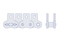 HKK RC050RSK1EV HKK 50R W/SK-1 EV. PITCH 3/4" | High-Quality Chains