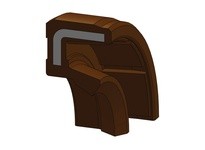 Dichtomatik 50X58X4VVF-BX OIL SEAL