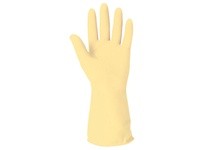 MCR 5110M Amber Canners Premium 18 mil Rolled Cuff Size 8-8.5 | Durable Gloves