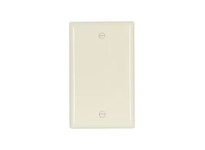 Cooper Eaton 5129A Wallplate 1G Blank Box Mnt Nylon Almond | YarinInd