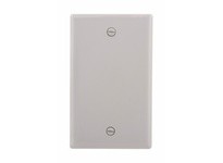Cooper Eaton 5129GY-BOX Wallplate 1G Blank Box Mnt Nylon Gray | YarinInd
