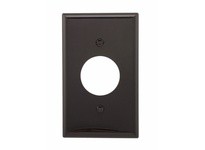 Cooper Eaton 5131BK Wallplate 1G Single Receptacle Nylon Black | Durable & Stylish