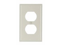 Cooper Eaton 5132A Wallplate 1G Duplex Receptacle Nylon Almond | Durable & Stylish
