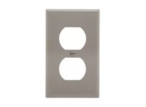 Cooper Eaton 5132GY-BOX Wallplate 1G Duplex Receptacle Nylon Gray | Durable & Reliable
