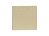 Cooper Eaton 5137V-BOX Wallplate 2G Blank Box Mnt Nylon Std Ivory | YarinInd