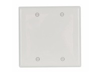 Cooper Eaton 5137W-BOX Wallplate 2G Blank Box Mnt Nylon Std White | Quality Supplies