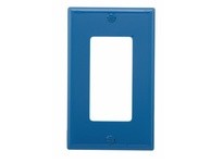 Cooper Eaton 5151BL Wallplate 1G Decorator Nylon BL | YarinInd