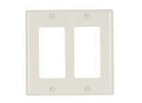 Cooper Eaton 5152A Wallplate 2G Decorator Nylon Std AL | Durable & Reliable