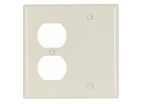 Cooper Eaton 5170LA Wallplate 2G Duplex/Blank Nylon Std LA | Quality Supplies
